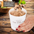 16oz (2-Pack) 1 Frozen Stock Your Home Ice Cream Containers with Airtight Silicone Lids Reusable Pint Ice Cream