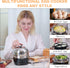 304 9 Shut-Off,30 Settings Oroton stainless steel inside and outside Rapid Egg Cooker, Egg Capacity Electric Egg Cooker