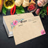 Set of 50 Double Sided Recipe Cards 4x6 Inch, Thick Cardstock with Lines, Large Writing Space (Floral Kraft Look)
