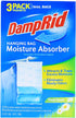 DampRid Hanging Bag Moisture Absorber, Pack of 3 (16 oz. each), Blue