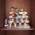 Spice Rack, No Tool Needed Self-derived Snap On Assembly Spice Shelf for Jars, Baking Supplies & Spice Bottles