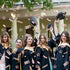 Konsait 2025 Rose Gold Graduation Confetti, 2 Oz/1700+ Pieces for Birthday & Graduation Party Decor