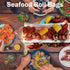 Reusable Produce Mesh Bags, 24 Inch Seafood Boil Bags for Crab Clam Cooking, Eco-friendly Fruit Vegetable Net (100Pcs)