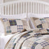 Greenland GL-1304ES Oxford Standard Sham-Multi, Multicolor