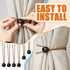 Woanger 12 Pcs Reusable Umbrella Strap Securing Straps for Parasol, Flexible Tie for Outdoor Umbrella