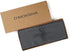 D'Moksha Homes 36 Inch Linen Table Runner, 100% Pure Charcoal Grey, 14 x 36 Inch for Dresser & Coffee Tables