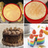 4 Inch Silicone Mini Cake Molds, Round Non-Stick Baking Pan, Reusable Cake Pans for Muffin, Cupcake, Layer Cake (Red,