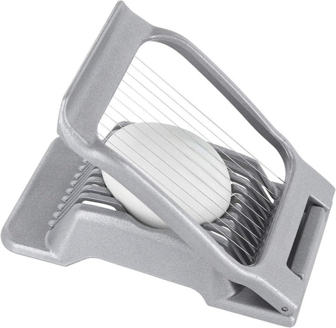 Versatile Stainless Steel Egg Slicer by Westmark - Grey