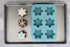 Handstand Kitchen Winter Wonderland Snowflake Shaped Cupcake Mold