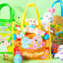 6 13" 13" 4" 6 13" 13" 4", JOYIN Pcs Easter Party Favor Supplies Gift Bags For Kids, x x Big Size Non Woven Goodie
