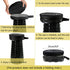 17.7" 9.8"(25cm) Thick Seat Cushion for Telescopic Stools (Exclude Stool), D Chair Pads with Soft Foam and Three Pegs