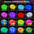 1Pack Lights,16ft 50 USB Plug in Christmas Fairy String LED Color Changing with APP Controlled & Remote Timer, Music