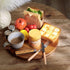 Acacia Wood Lazy Susan Turntable Tray, 16" Cabinet Organizer