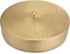 7 1 Ajuny Handcrafted Brass Spice Box Golden with Embossed Lid - Decorative Round Masala Canister Removable Spice
