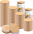 Roowest 40 Pcs Yogurt Jar Lids Bulk Compatible with Oui Yogurt Jars,