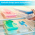 Silicone Ice Cube Tray with Leak-Proof Lid & Storage Bin | BPA-Free 36-Piece Nugget Ice Molds with Spill-Resistant Cover
