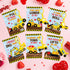 30 Pack Haooryx Valentine's Day Gift Cards with Construction Vehicles Keychains - Engineering Truck Keychain Key Rings