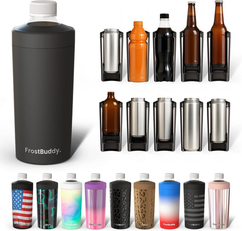 Universal Buddy XL Can Cooler by Frost Buddy - Fits 12-ounce, 16-ounce,