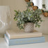 Beautiful Decorative Books - Set of 2 Linen Boxes Enhance Your Coffee