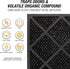 Tiger Tough HEPA 500 Activated Carbon Filter for Air Scrubbers - 16 x 16 x 1