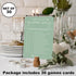 30 A10 What Did the Groom Say Cards, Sea Green Bridal Shower Games, Elegant Wedding Game for Bachelorette Engagement