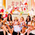 LaVenty 2 PCS Spa & Party Balloons Banner for Spa & Birthday Theme Decoration