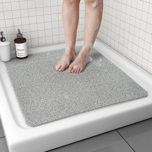 Non Slip Shower Mat, Comfortable Bath mat for Textured Surface,Quick Drying Easy
