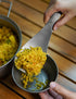 Boundless Voyage Titanium Rice Spoon, Short Handle Cooking Shovel for Outdoor Camping and Household Use