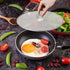 Homestia Grease Splatter Screen for Frying Pan, 10"/11.5"/13" Fine Mesh Cooking Splash Guard (3 pcs)
