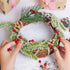 Lystaii 200pcs 10 mm Artificial Holly Berries Mini Christmas Fake Berries with Wire Stems Artificial Berry Fake Berry