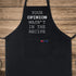 100% Cotton Funny Apron with 2 Pockets for Men Women BBQ Grilling Adjustable Bib Black Aprons Gifts Cooking Kitchen