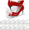 Shoe Slots Organizer 12 Pack - Shoe Stacker,3 Levels Adjustable,Space Savers 50%,Double