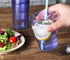 New Star Foodservice Restaurant-Grade Beverage Tumblers, Blue, Set of 12, 8 oz