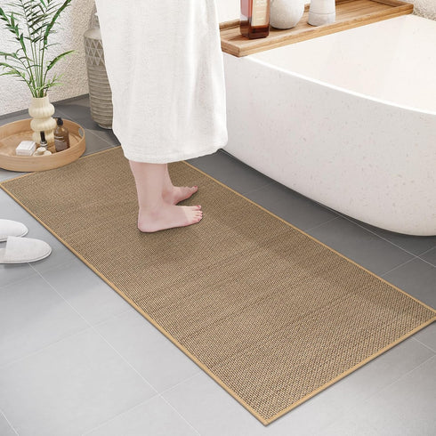 2x5 Lahome Noe Farmhouse Kitchen Runner, Entryway Runner Rug Non Slip for Entryway Indoor Washable Carpet for Hallway