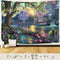 F-FUN SOUL Large 80x60inches Princess Palace Tapestry - Soft Flannel Wall Hanging for Living Room Bedroom Decor