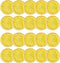 20pcs Mini Simulation Lemon Slices, Fake Plastic Fruit Model for Wedding Decoration, Photography Props, Basket Display