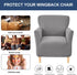 1-Piece, 30x25x25 inches, 34 HAOYONG Banquet Armchair Slipcover - Premium Stretch Jacquard Chair Cover, Removable