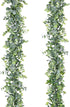Lvydec 2 Pack Artificial Eucalyptus Garland, 5.5 Feet/Strand Fake Greenery for Wedding Decor