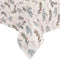Elrene Home Fashions Holiday Tree Trimmings Fabric Tablecloth - Wrinkle Resistant, Christmas, 60"X84", Oblong