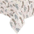 Elrene Home Fashions Holiday Tree Trimmings Fabric Tablecloth - Wrinkle Resistant, Christmas, 60"X84", Oblong