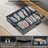 16 32 Closet, 37.7x 23.6x 5.9 inch, MXBUBS16P2 Onlyeasy Sturdy Under Bed Shoe Storage Organizer with Handles and Clear
