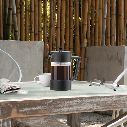 Oggi French Press Coffee Maker (20oz) - 5 Cup Capacity, Stainless Steel Lid & Plunger, Great Coffee Gifts