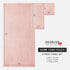 Set 8 2 35x70, 2 14x30, 4 14x14, REDKISS Pink Towel of - Ultra Soft Microfiber, Contains Large Bath Hand Washcloths