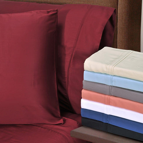 Superior MO300KGPC SLIV Pillowcases, 100% Modal from Beech, King, Ivory, 2 Piece, 300 Thread Count