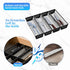 Simple Trending Silverware Drawer Organizer, 8 Pack Utensil Organizer for Large Kitchen Drawers