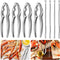 WHDLQFL 8 Pack Lobster Crackers and Picks Set, Crab Leg Cracker Tools, Stainless