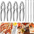 WHDLQFL 8 Pack Lobster Crackers and Picks Set, Crab Leg Cracker Tools, Stainless