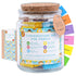 150 Family Conversation Cards in Jar, Disconnect from Screens & Bond with Loved Ones, Perfect for Conversation Games