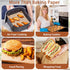 200 Pcs Non-Stick Parchment Paper Baking Sheets, 9"x13" Precut Bun Sheet Pan Liners for Baking, Grilling, Air Fryer