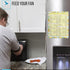 Air Fryer Magnetic Cheat Sheets, Multicooker Recipe Magnets with Cooking Temperature, Time & Size Chart